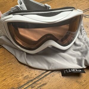 Smith Optics Snow Goggles Tinted Lens, White, Unisex